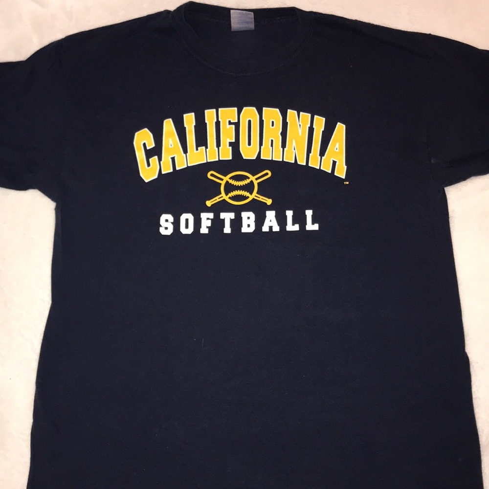 California Softball Tee shirt